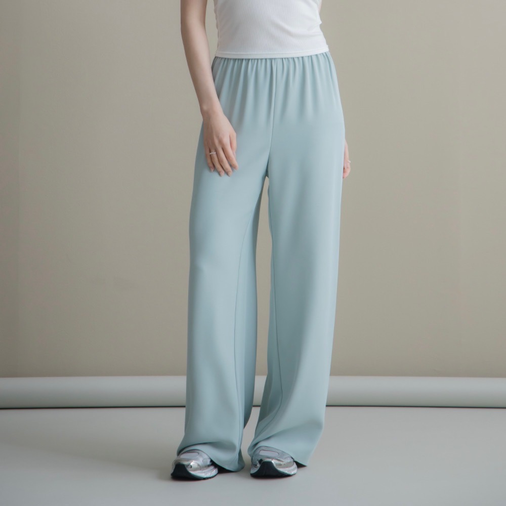 【CT MOON】冰絲垂墜雪紡面膜褲-細節圖2