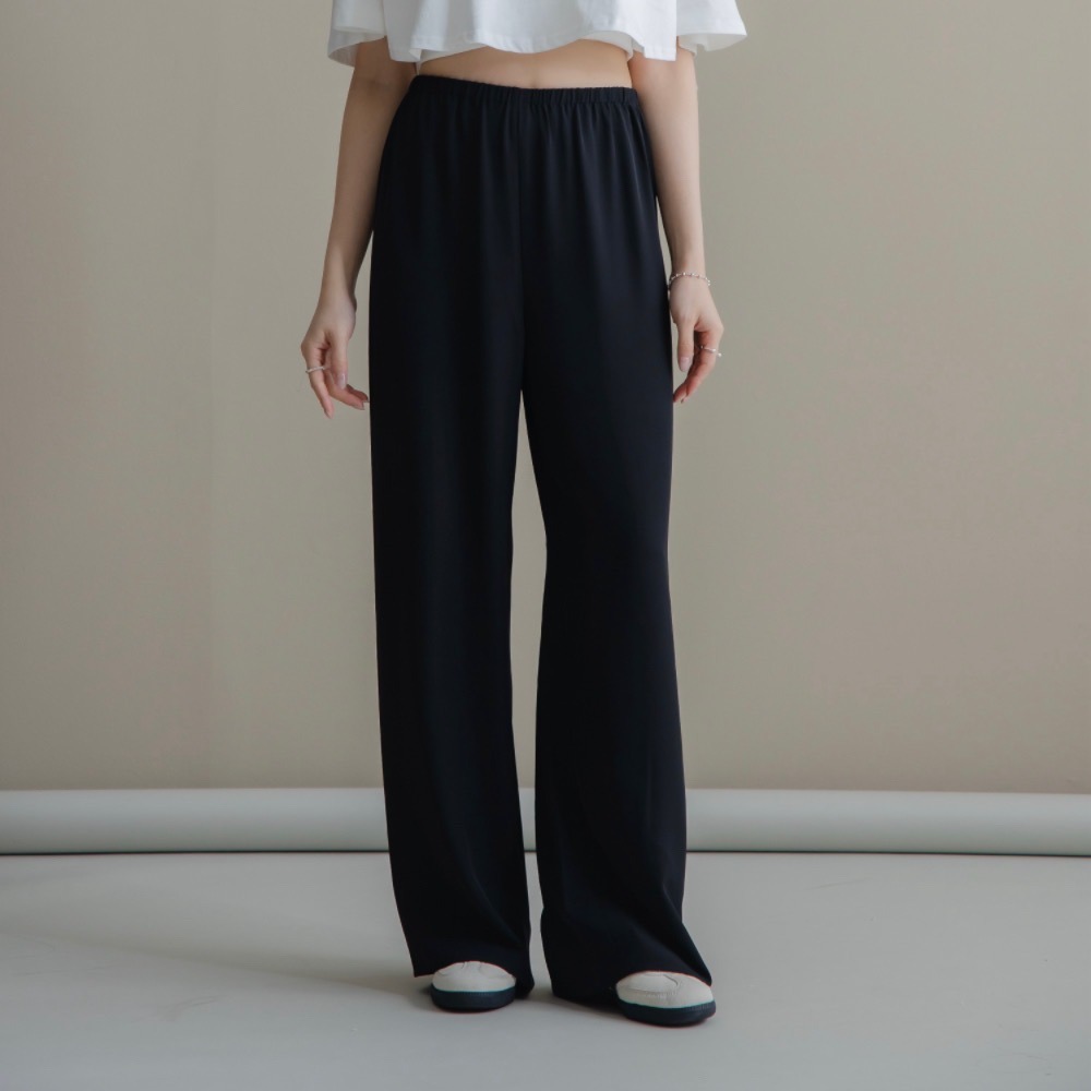 【CT MOON】冰絲垂墜雪紡面膜褲-細節圖4