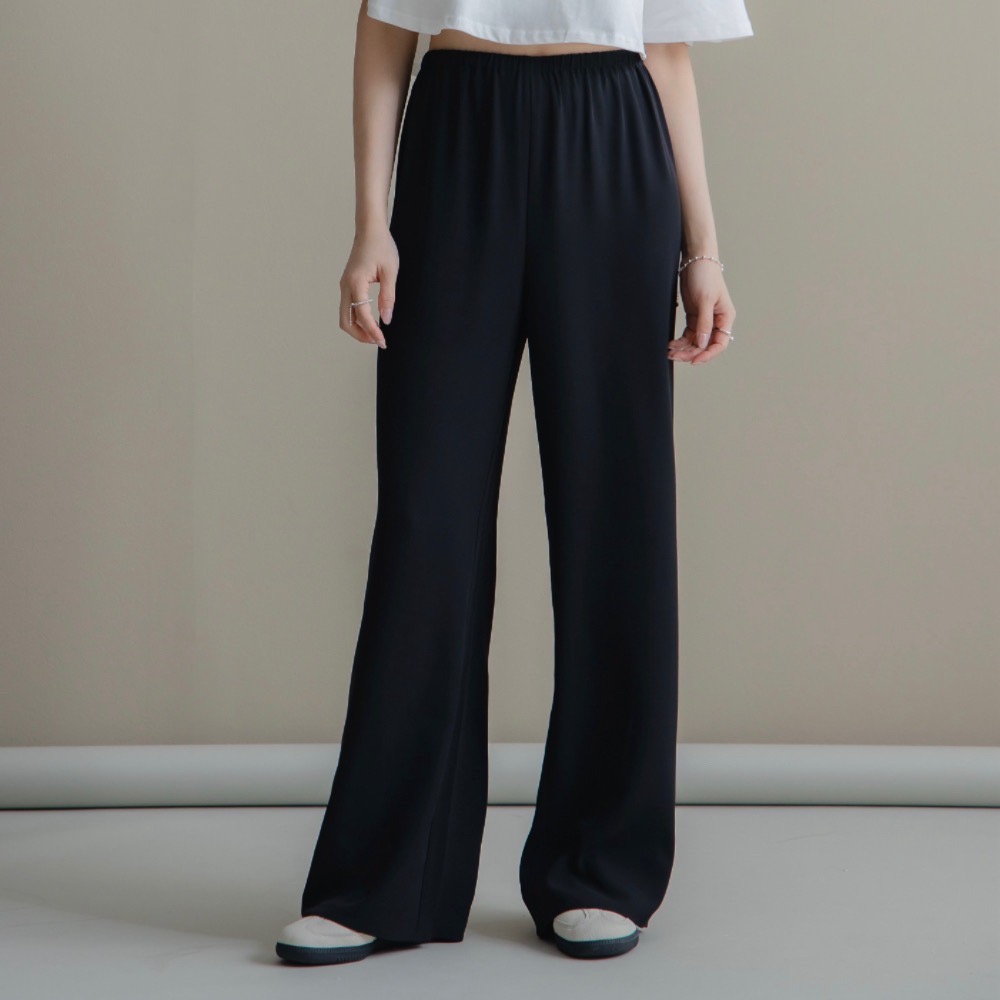 【CT MOON】冰絲垂墜雪紡面膜褲-細節圖5