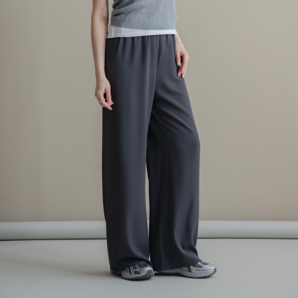 【CT MOON】冰絲垂墜雪紡面膜褲-細節圖7