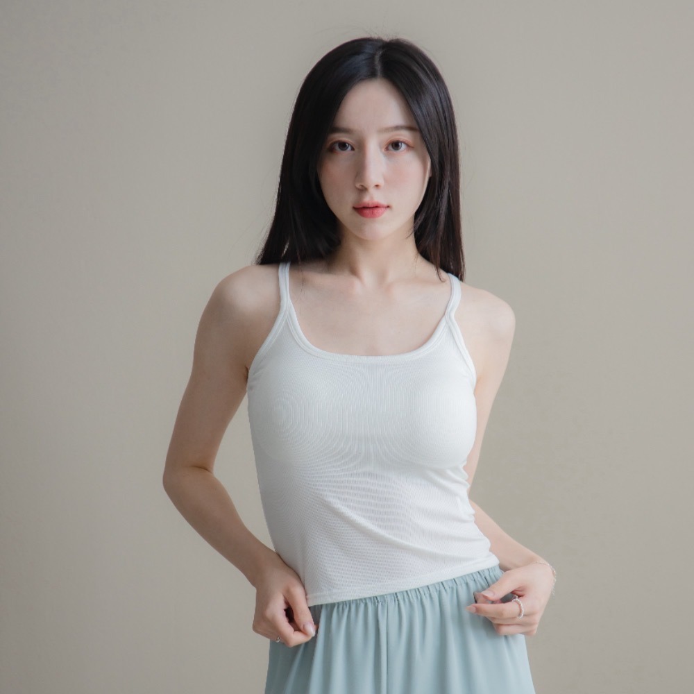 【CT MOON】蕾絲美背涼感Bra top-細節圖2