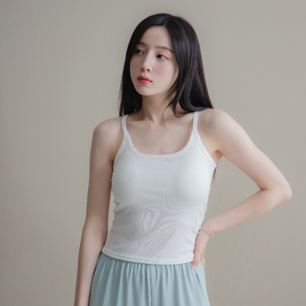 【CT MOON】蕾絲美背涼感Bra top-細節圖3