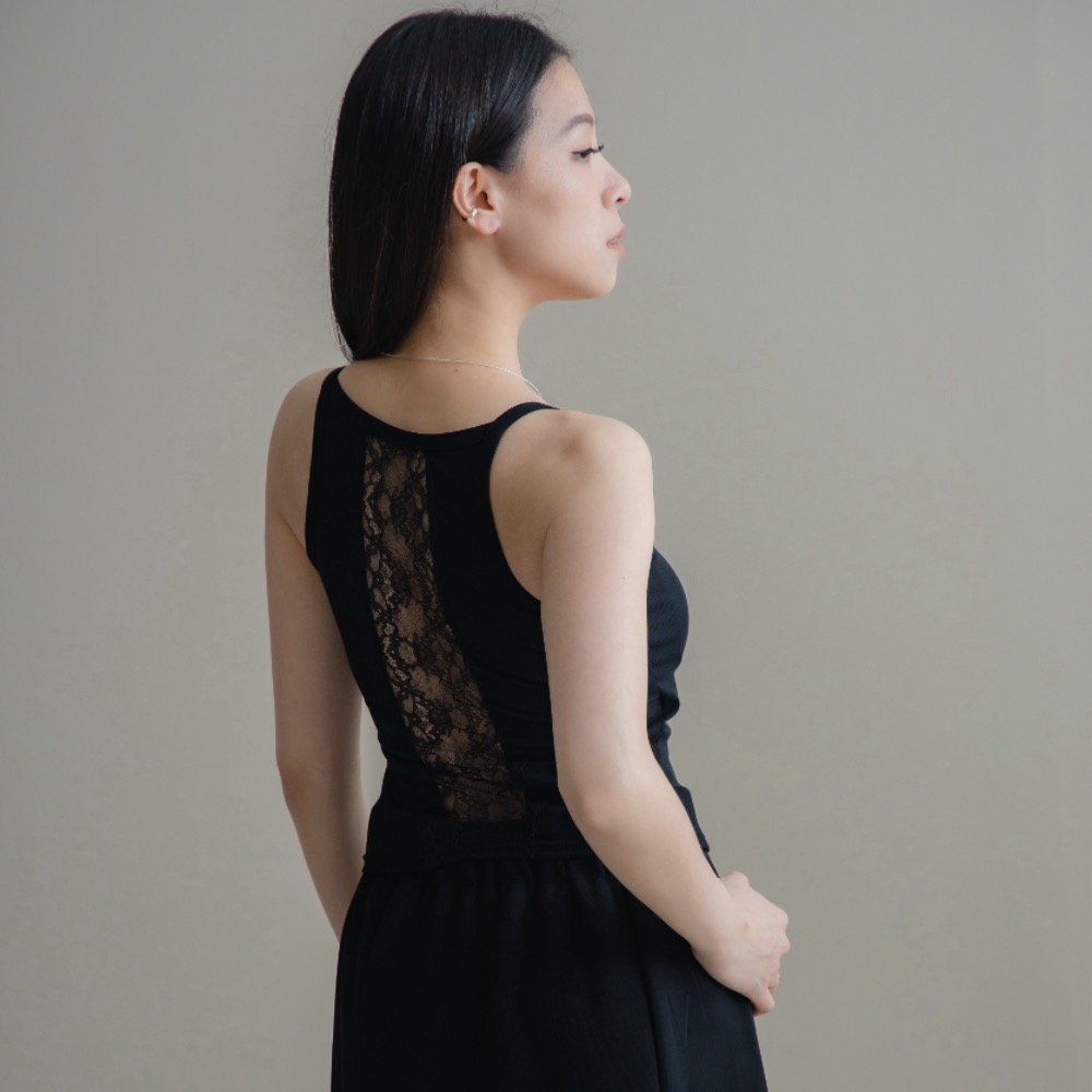 【CT MOON】蕾絲美背涼感Bra top-細節圖10