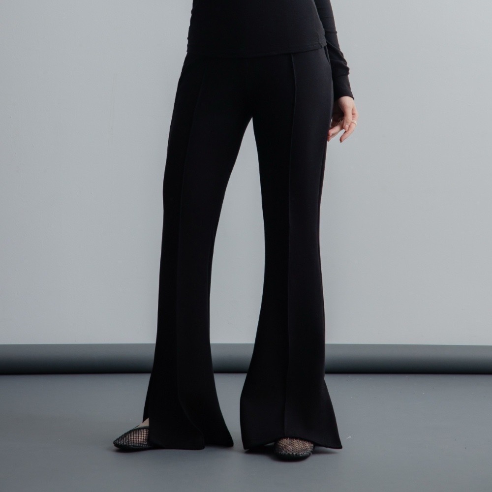 【CT MOON】立體車線彈力喇叭神褲-細節圖3