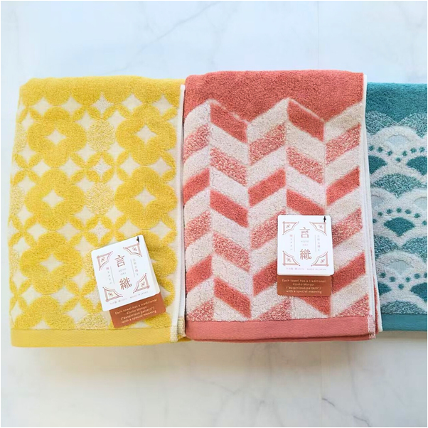 3F【Chouettehome舒悅家】今治緣織浴巾-細節圖2