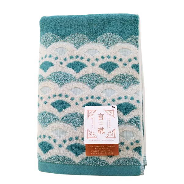 3F【Chouettehome舒悅家】今治緣織浴巾-細節圖3