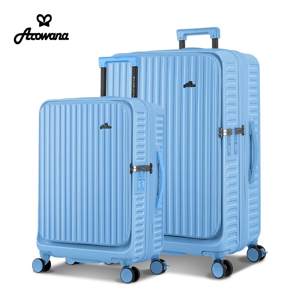 【Arowana 亞諾納】20吋+29吋前開式/側開式行李箱 煞車河馬箱-規格圖7