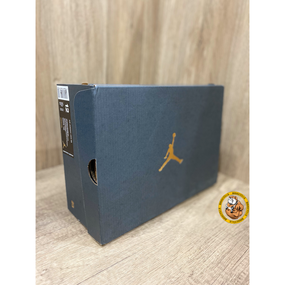 【大隻佬】Air Jordan 1 Mid 白黃 紫金 AJ1 湖人配色 LeBron 荔枝皮 852542-700-細節圖8