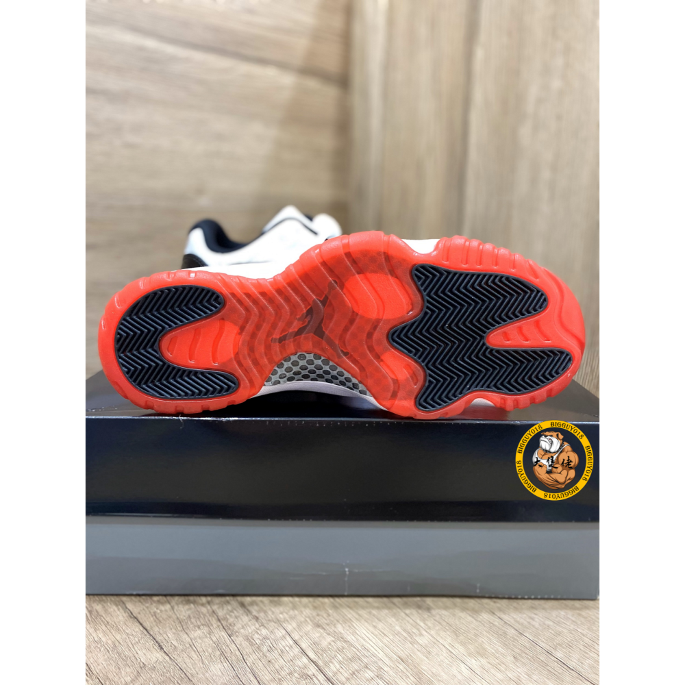 【大隻佬】Air Jordan 11 Retro Concord Bred 康扣 白紅 漆皮 AV2187-160-細節圖6