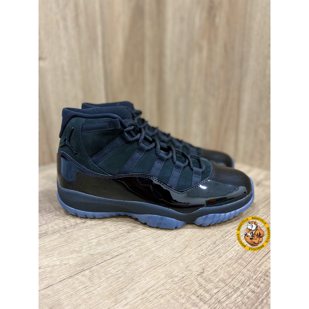 【大隻佬】AIR JORDAN 11 PROM NIGHT 黑 藍 漆皮 亮面 AJ11 11代 378037-005-細節圖3