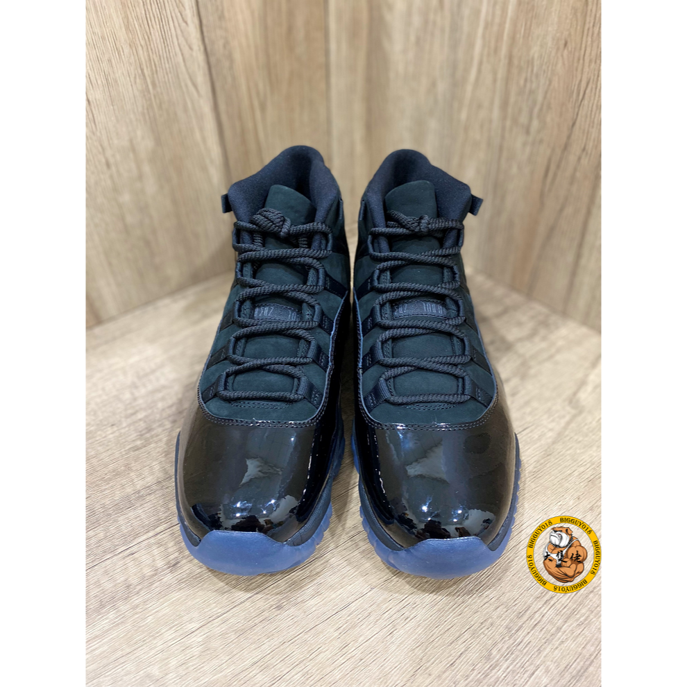 【大隻佬】AIR JORDAN 11 PROM NIGHT 黑 藍 漆皮 亮面 AJ11 11代 378037-005-細節圖4