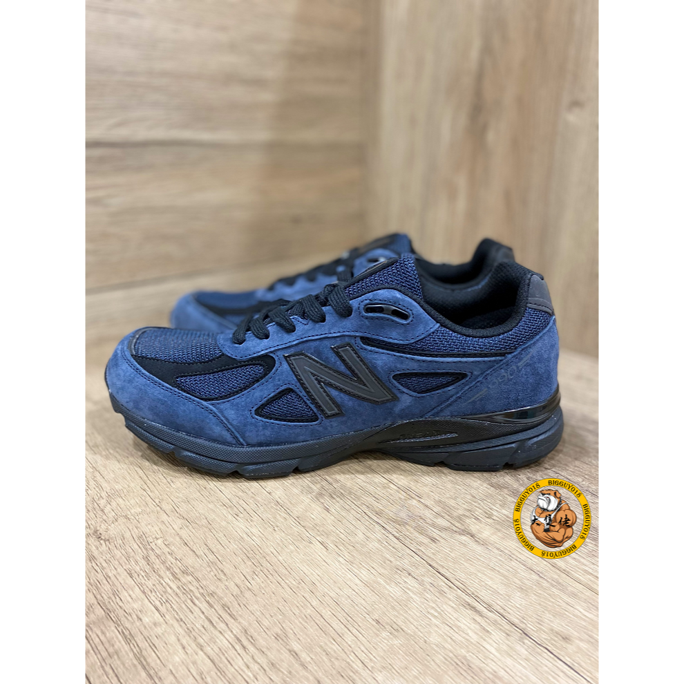 【大隻佬】JJJJound × New Balance 990V4 Navy 深藍 海軍藍 聯名 麂皮 m990jj4-細節圖3