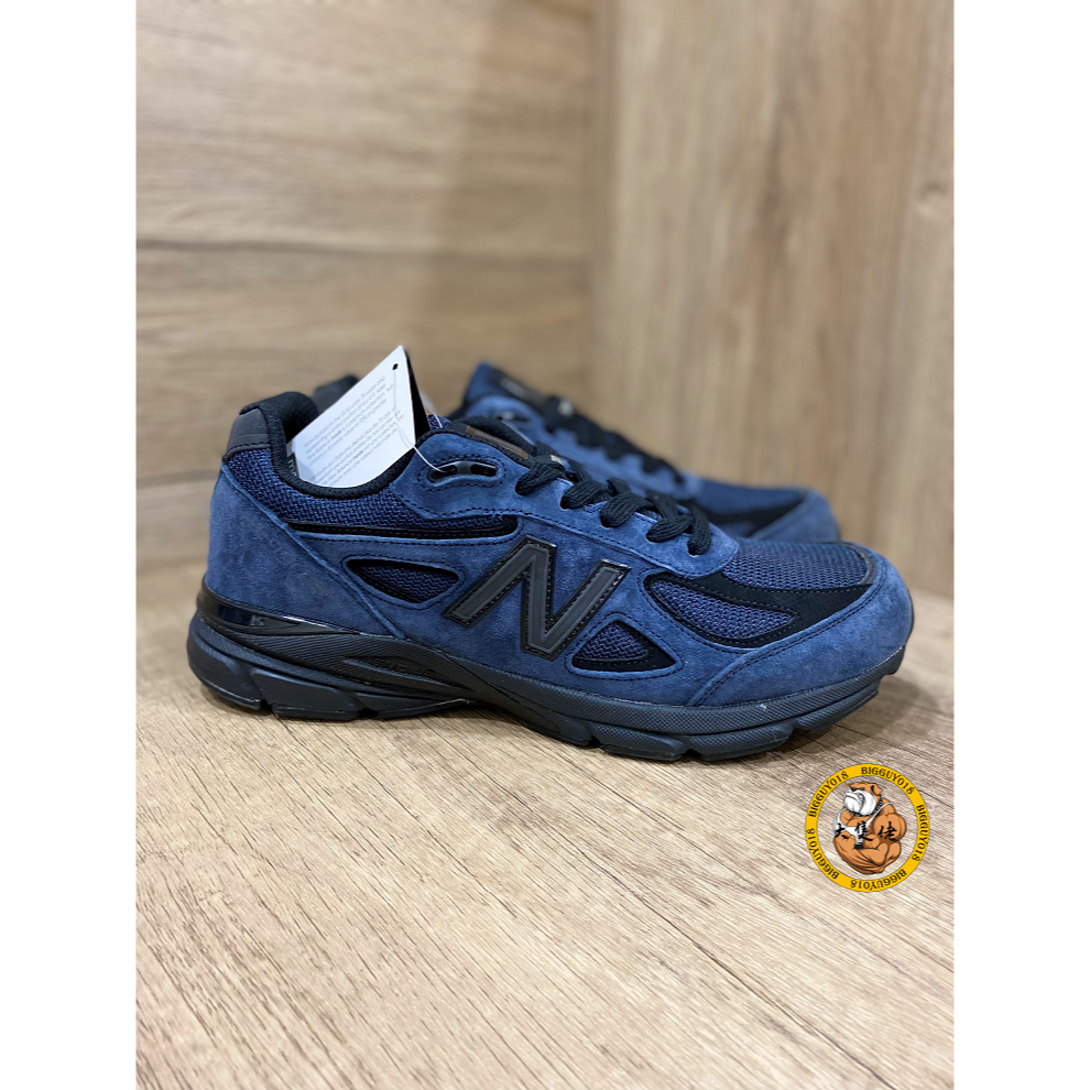 【大隻佬】JJJJound × New Balance 990V4 Navy 深藍 海軍藍 聯名 麂皮 m990jj4-細節圖4