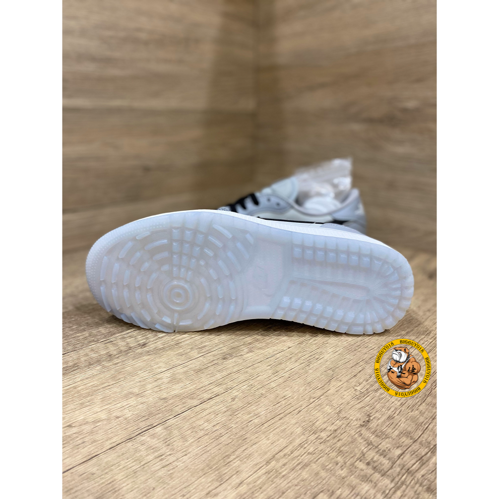 【大隻佬】Air Jordan 1 Low Golf Wolf Grey 灰 黑勾 冰底 高爾夫 DD9315-002-細節圖7