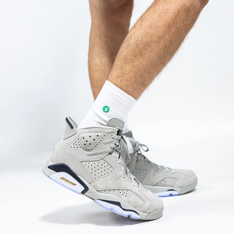 【大隻佬】Air Jordan 6 Retro Georgetown 喬治城灰 麂皮 束口 CT8529-012-細節圖8