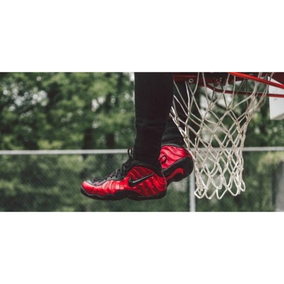 【大隻佬】Nike Air Foamposite Pro university 紅黑 太空鞋 男 624041-604-細節圖9
