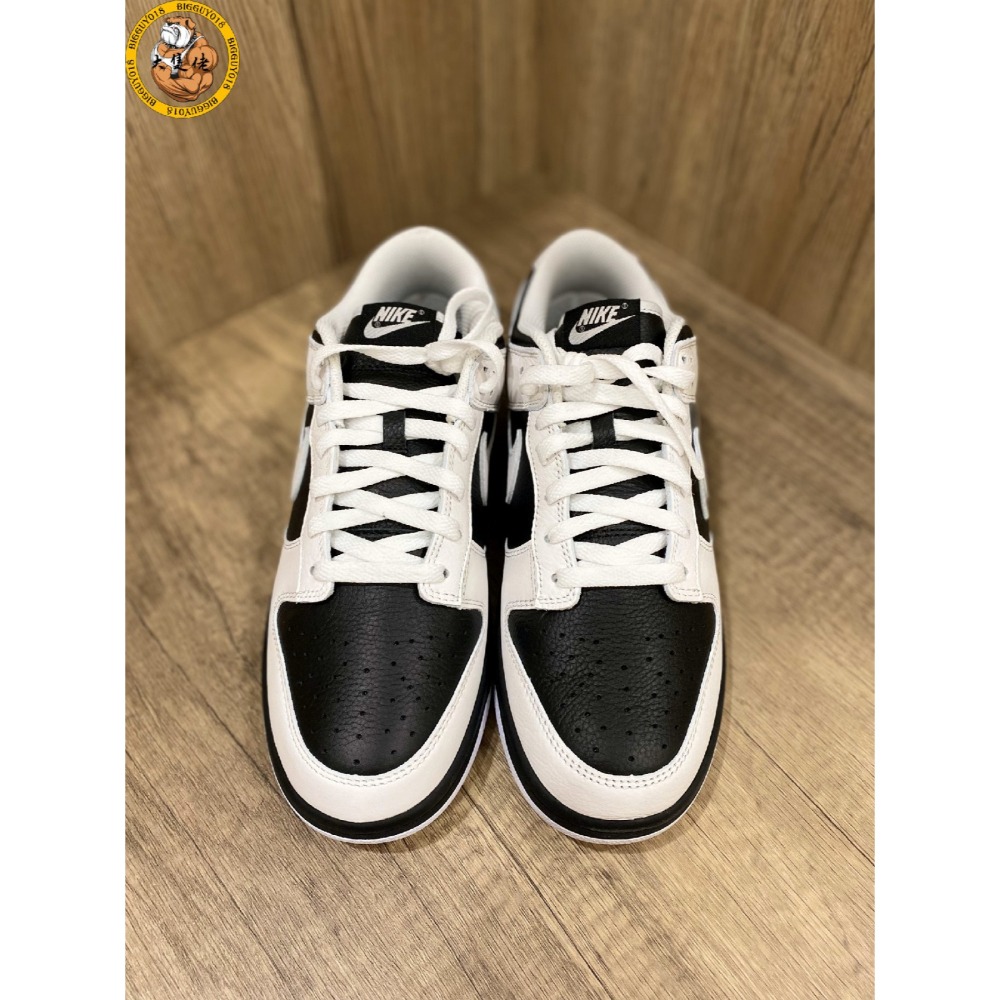 【大隻佬】Nike Dunk Low Reverse Panda 黑白 反轉熊貓 男女 情侶鞋 FD9064-011-細節圖2