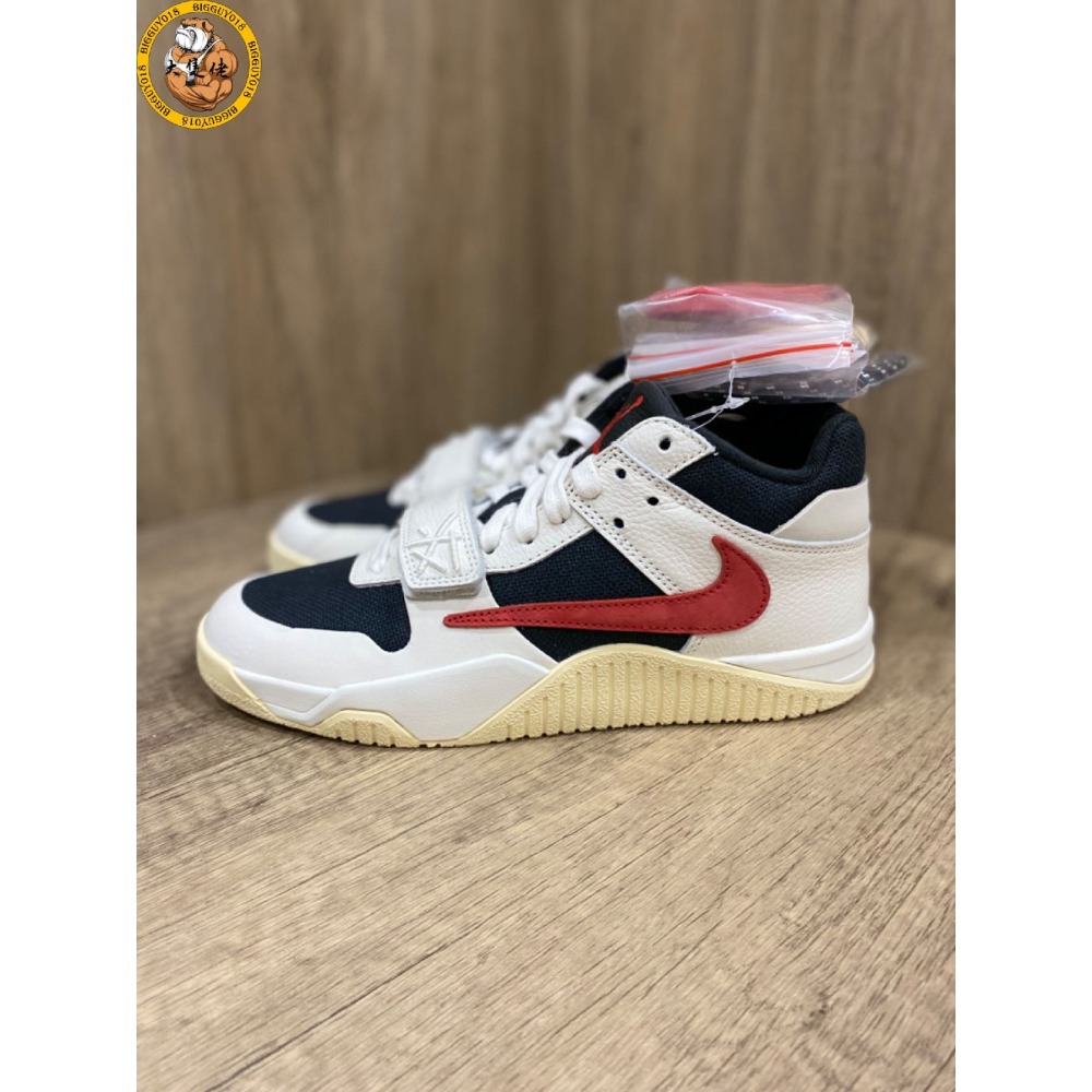 【大隻佬】Travis Scott x Nike Jumpman Jack TR 倒勾 魔鬼氈 FZ8117-101-細節圖3