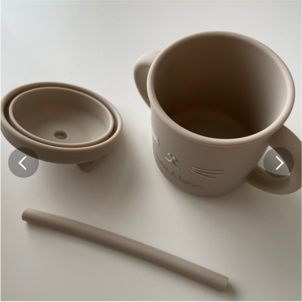 ［日貨］預購 ｜kawaii&born 矽膠吸管杯-細節圖2