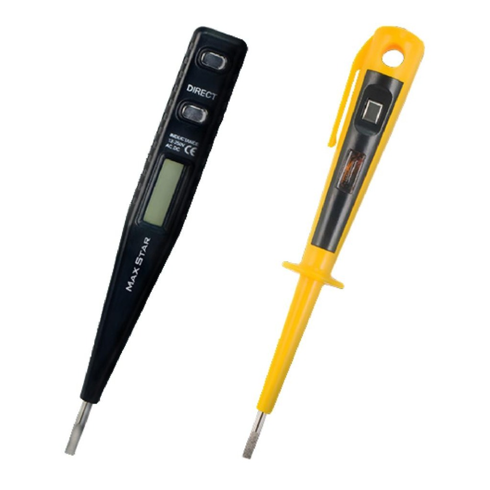 【太星電工專業感應驗電筆】氖燈顯示 數位液晶  驗電筆 接觸式 免電池 測電筆 專業驗電筆 檢電筆【LD943】-細節圖2