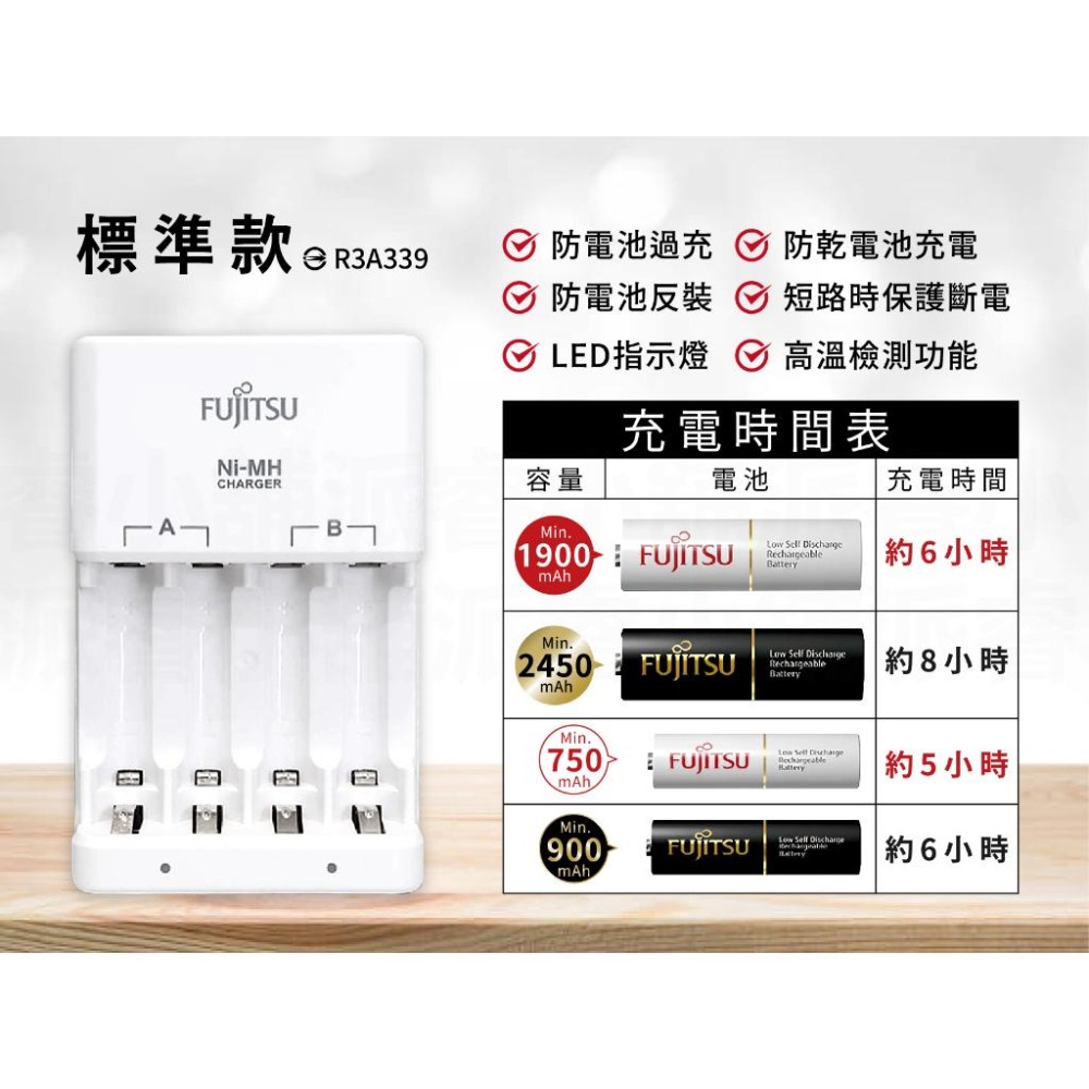 【富士通電池充電器】過充保護 電池充電器 四槽 單槽快充 極速充電 適用外國電壓 電池充電 鎳氫電池充電【LD859】-細節圖3