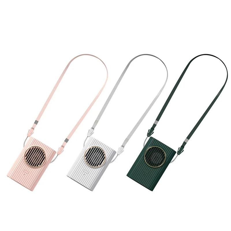 【KINYO 復刻3用輕巧掛脖風扇】復古風 摩登 小風扇 USB風扇 掛脖風扇 風扇 手持風扇 立扇【LD834】-細節圖2