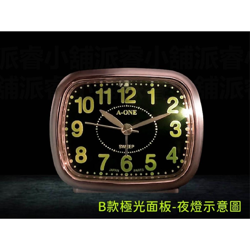 台灣製造【超靜音大數字小鬧鐘】靜音時鐘 靜音鬧鐘 時鐘 鬧鐘 螢光數字 夜燈功能 莫藍迪色 大數字鬧鐘【LD867】-細節圖9