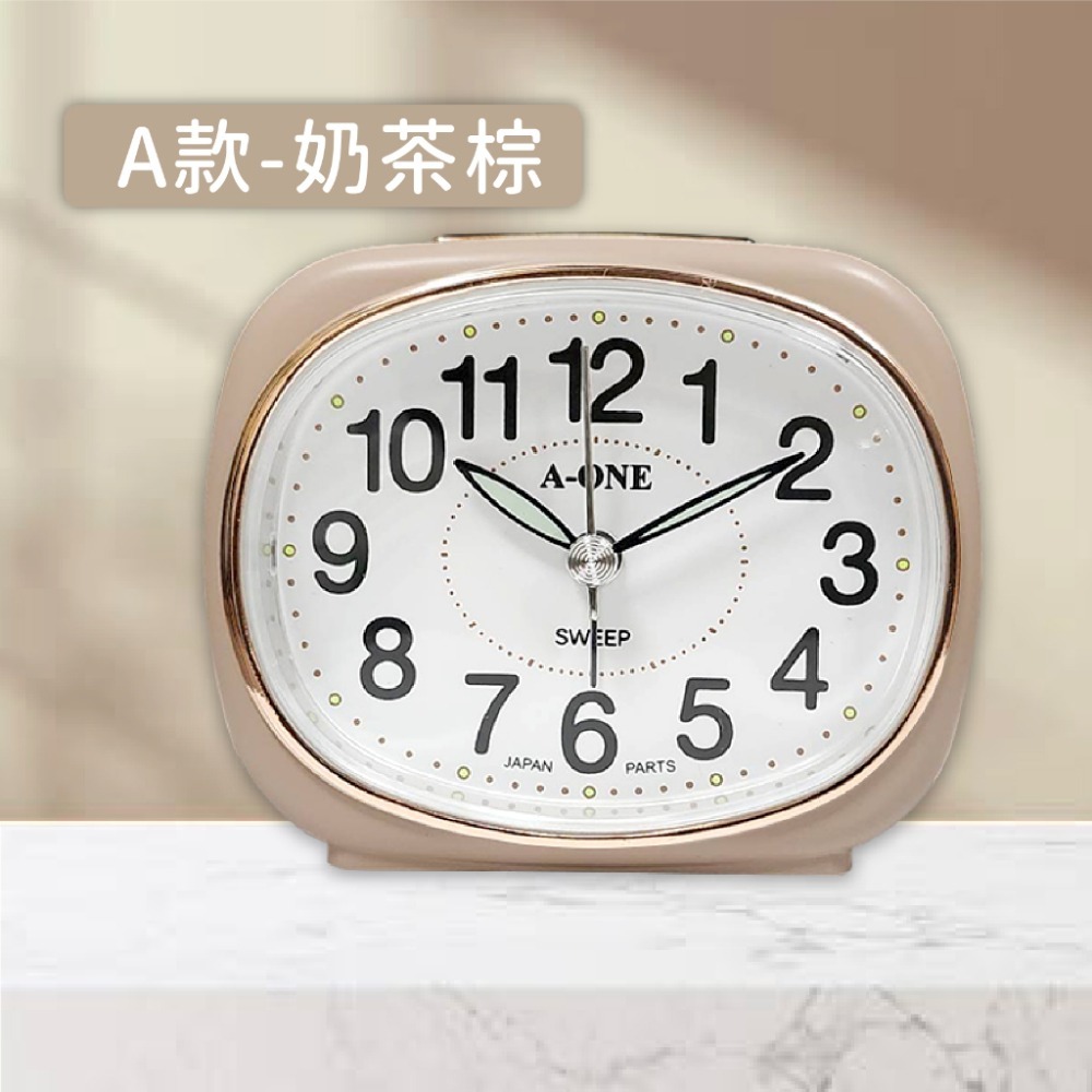 台灣製造【超靜音大數字小鬧鐘】靜音時鐘 靜音鬧鐘 時鐘 鬧鐘 螢光數字 夜燈功能 莫藍迪色 大數字鬧鐘【LD867】-規格圖9