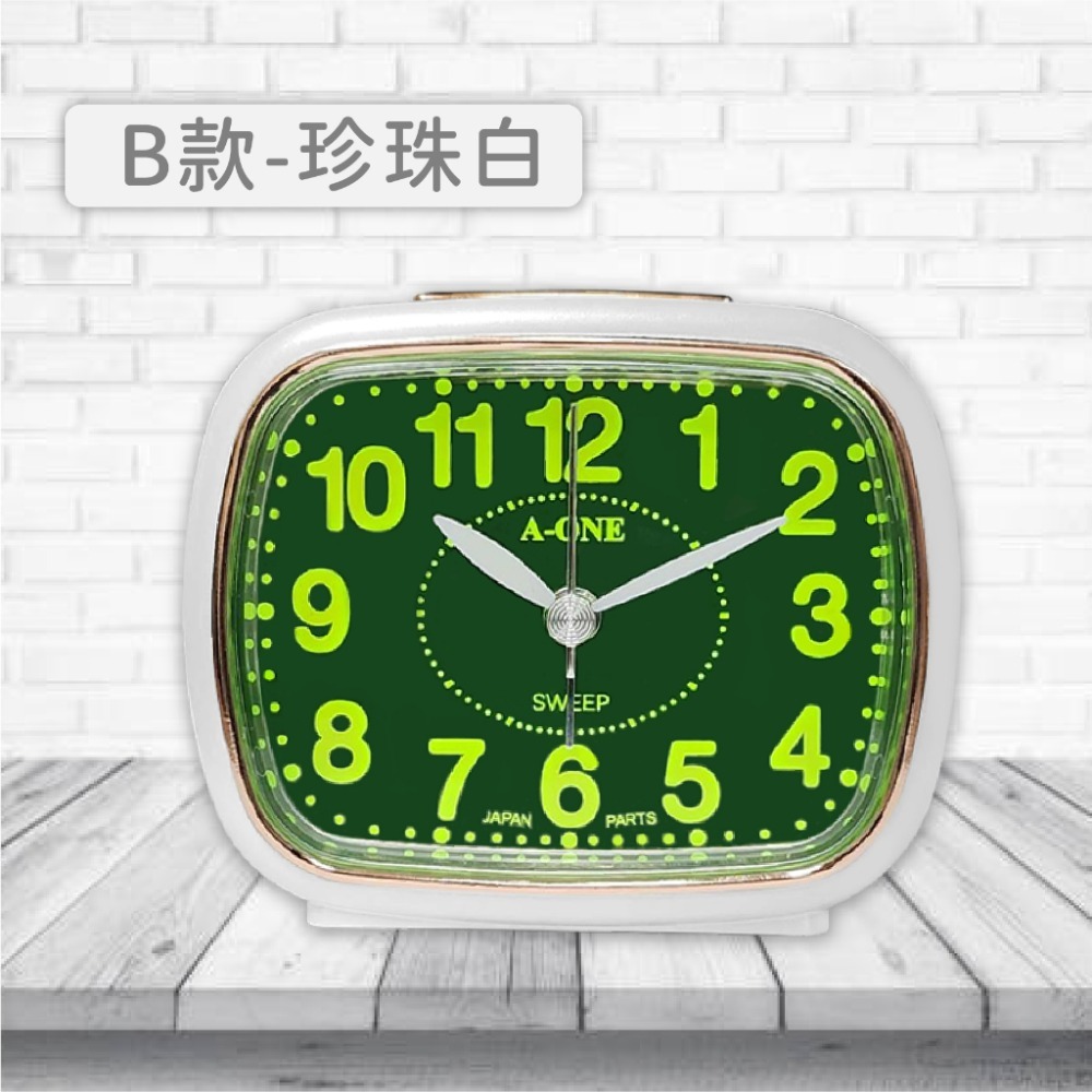 台灣製造【超靜音大數字小鬧鐘】靜音時鐘 靜音鬧鐘 時鐘 鬧鐘 螢光數字 夜燈功能 莫藍迪色 大數字鬧鐘【LD867】-規格圖9