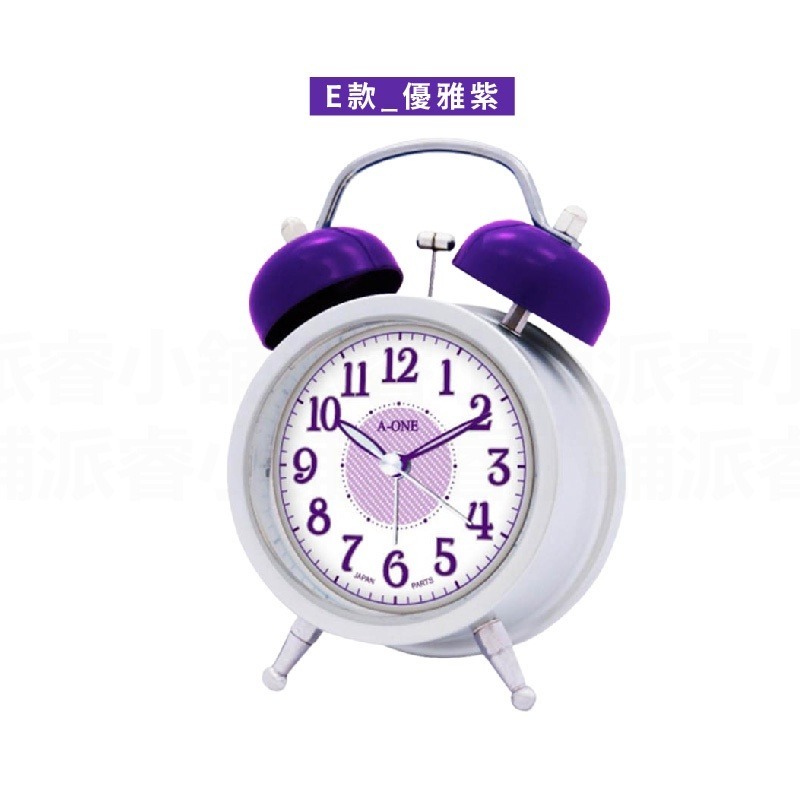 台灣製造【A-ONE大聲公雙鈴鬧鐘】雙鈴鬧鐘 小夜燈 4分鐘貪睡 夜光指針 夜光數字 打鈴鬧鐘 復古鬧鐘【LD718】-規格圖9