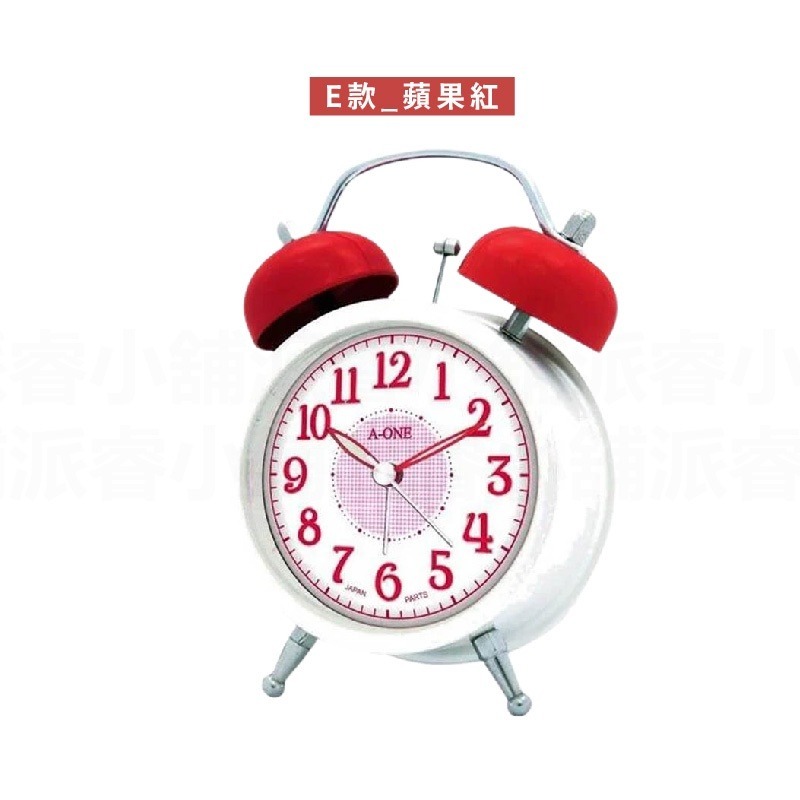 台灣製造【A-ONE大聲公雙鈴鬧鐘】雙鈴鬧鐘 小夜燈 4分鐘貪睡 夜光指針 夜光數字 打鈴鬧鐘 復古鬧鐘【LD718】-規格圖9