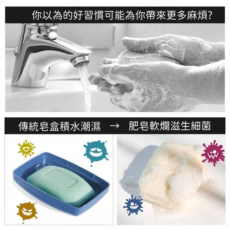 日本製造🌸台灣製造👍【雙層瀝水皂盒】肥皂盤 菜瓜布架 肥皂置物架 排水設計 肥皂架 香皂盒【LD726】-細節圖3