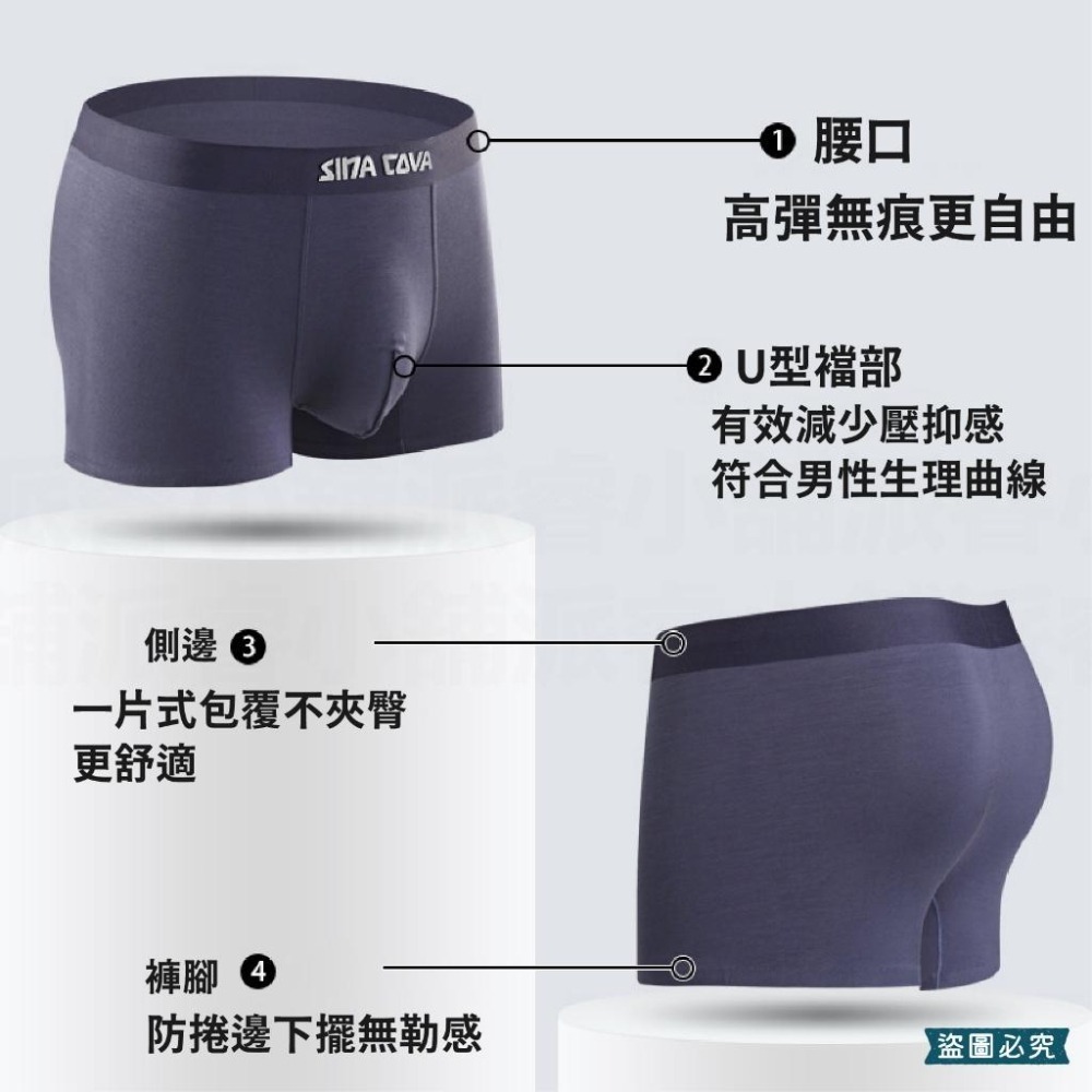 【老船長石墨稀貼身褲】內褲 四角褲 貼身內褲 貼身 抑菌 男生內褲 除臭內褲 石墨烯 老船長【LD931】-細節圖4
