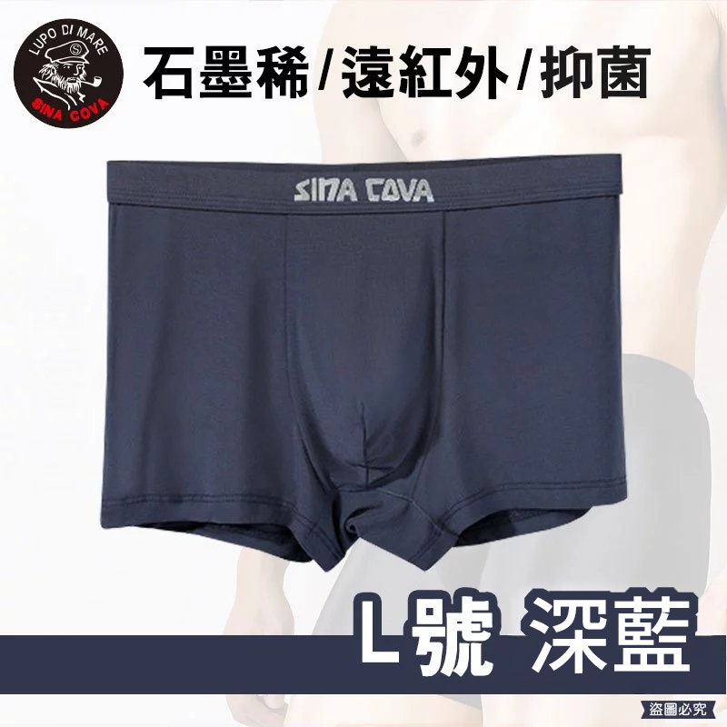 【老船長石墨稀貼身褲】內褲 四角褲 貼身內褲 貼身 抑菌 男生內褲 除臭內褲 石墨烯 老船長【LD931】-規格圖9