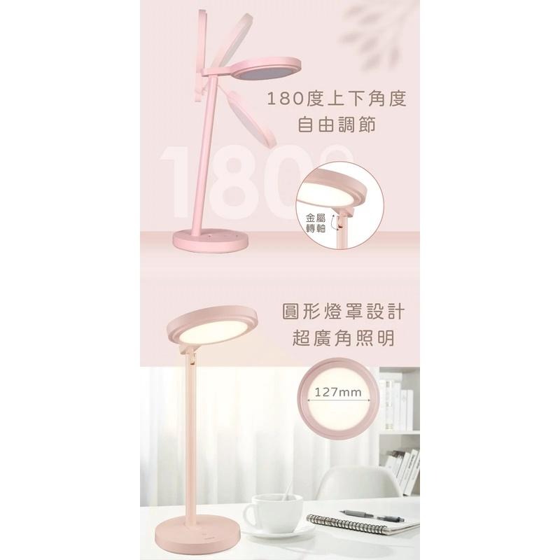 【KINYO 無線LED化妝鏡檯燈】自然光 補光 USB充電 上下調節180度 梳妝鏡 無線檯燈 護眼檯燈【LD754】-細節圖7