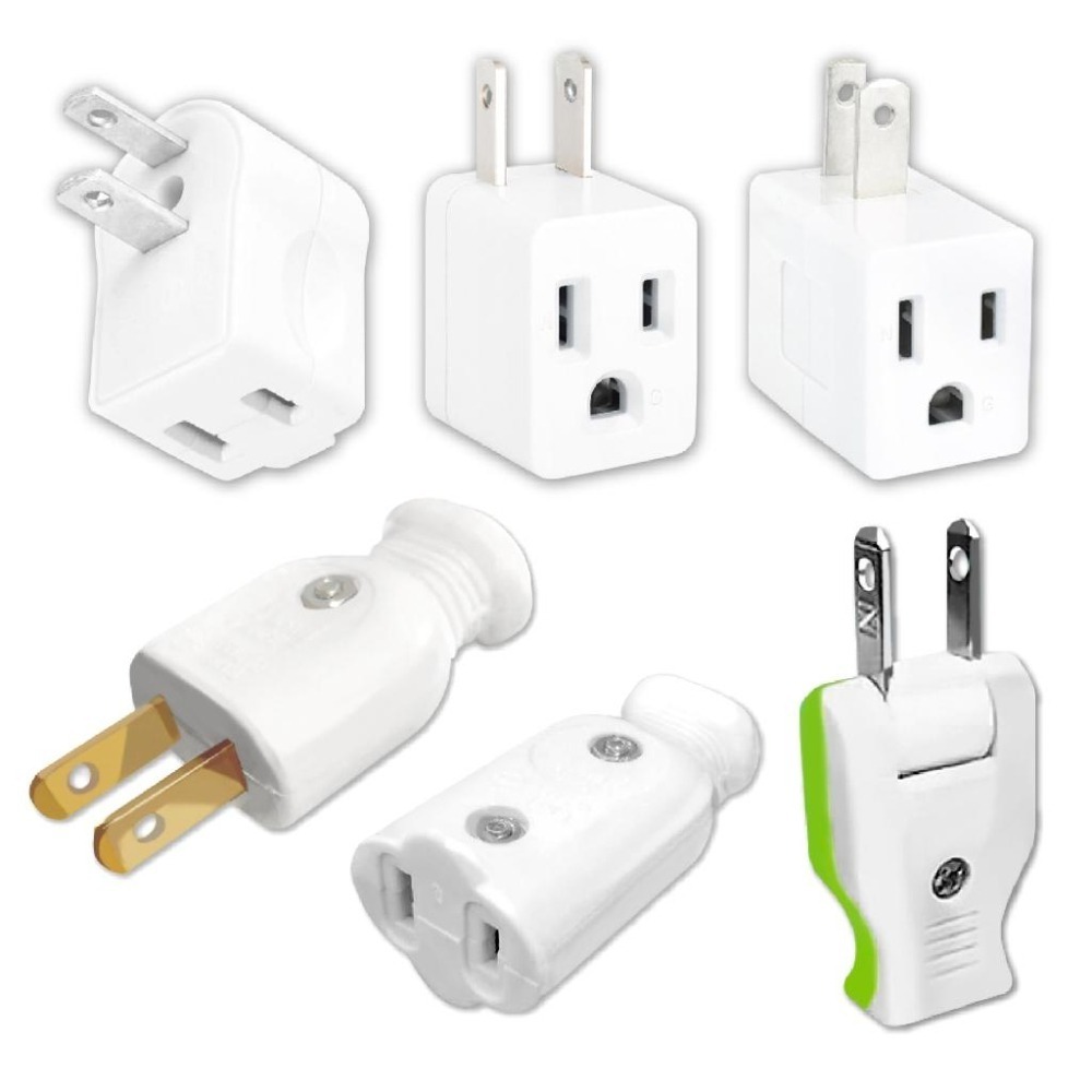 台灣製造【DIY配線插頭/轉接插頭】公插頭 母插頭 插頭 插座 轉向插頭 轉接插頭 轉向插 DIY插頭【LD830】-細節圖2