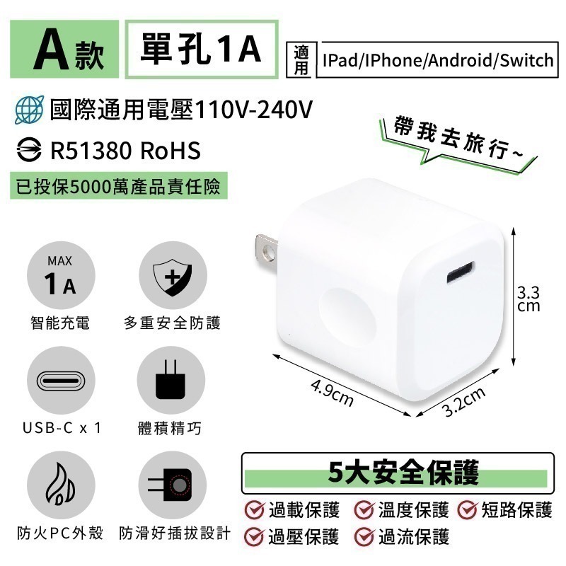 【聖岡科技 極速智能充電器】USB充電頭 豆腐頭 3孔3.1A  2孔2.4A 自動分流【LD369】-規格圖9