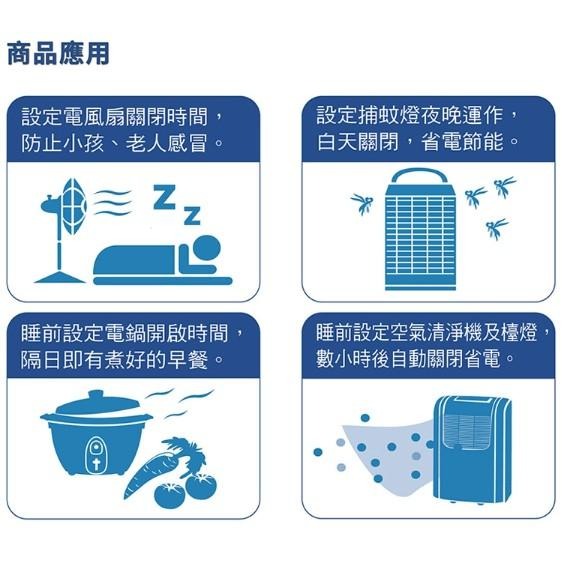 附發票~【太星電工 正倒數開關定時器】計時器 定時器 定時開/關 最多可預約11小時 定時【LD536】-細節圖6