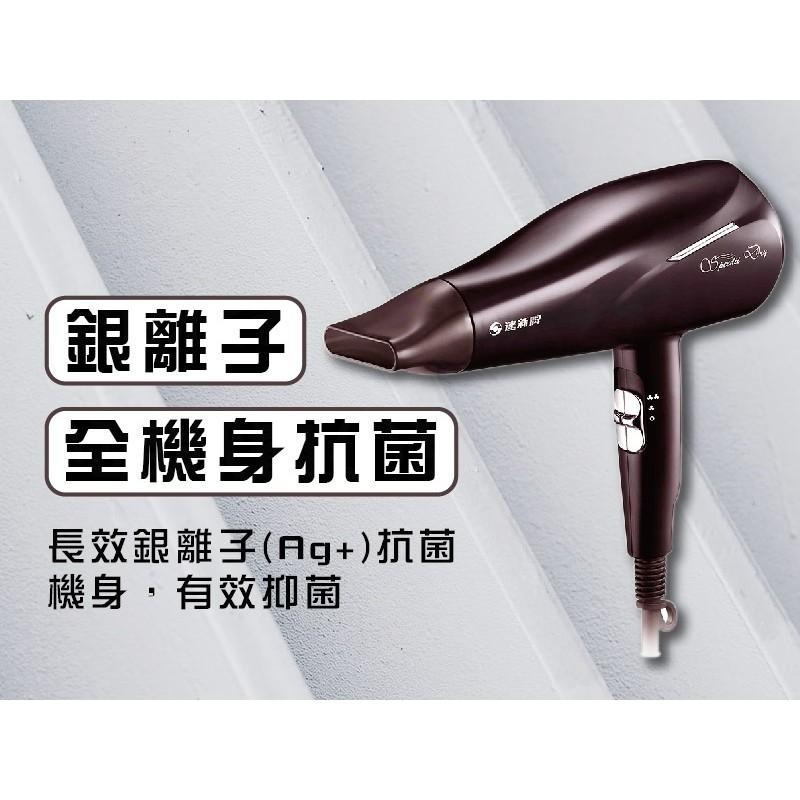 【達新牌 專業速乾吹風機】吹風機 達新牌 抗菌銀離子 低電磁波 超速乾 抗菌機身 大瓦數 BSMI認證合格【LD223】-細節圖6