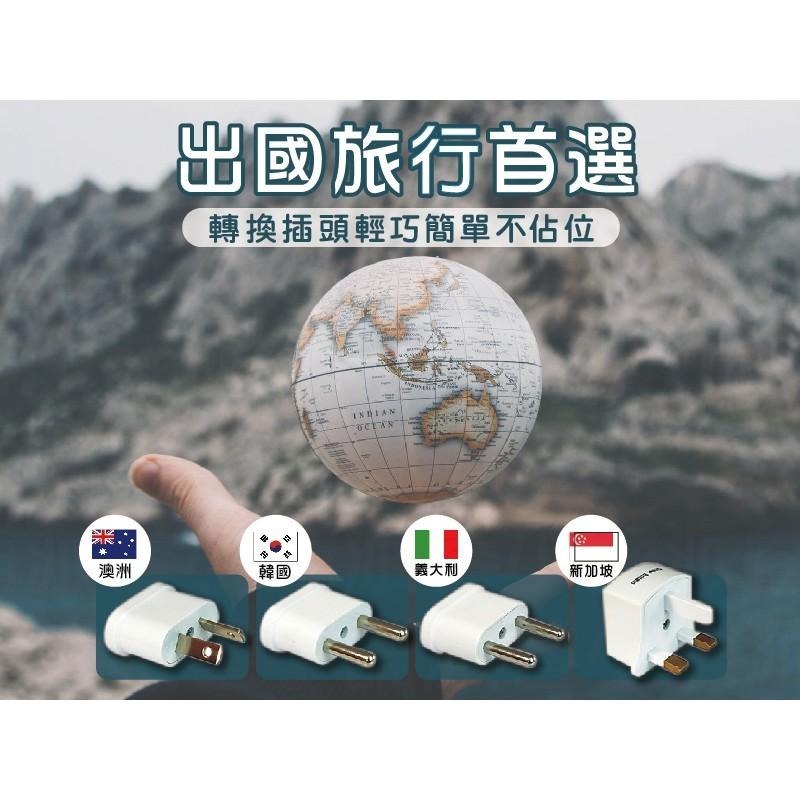 【聖岡科技 出國轉換插頭】出國 國外旅遊 轉換頭 插座轉換 插座 插頭【LD197】-細節圖3