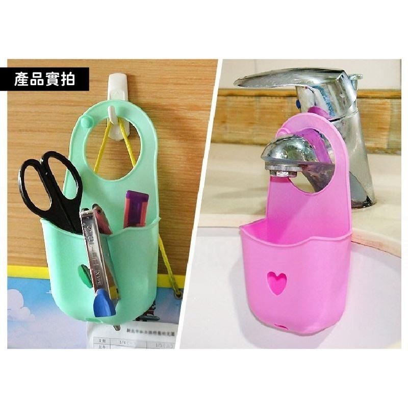 【收納瀝水掛籃】底部排水孔設計 通風快乾 不滋生細菌 收納籃 瀝水籃 菜瓜布籃 置物籃 文具籃【LD740】-細節圖4