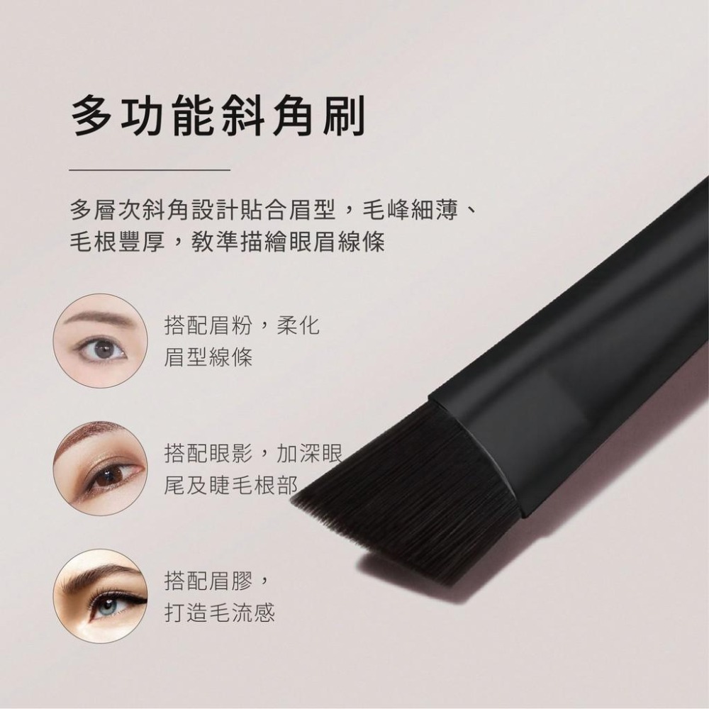 附發票~【Solone 眉睫隨身刷組】螺旋眉刷 睫毛刷 斜角刷 眉毛 刷具 彩妝【LD491】-細節圖3