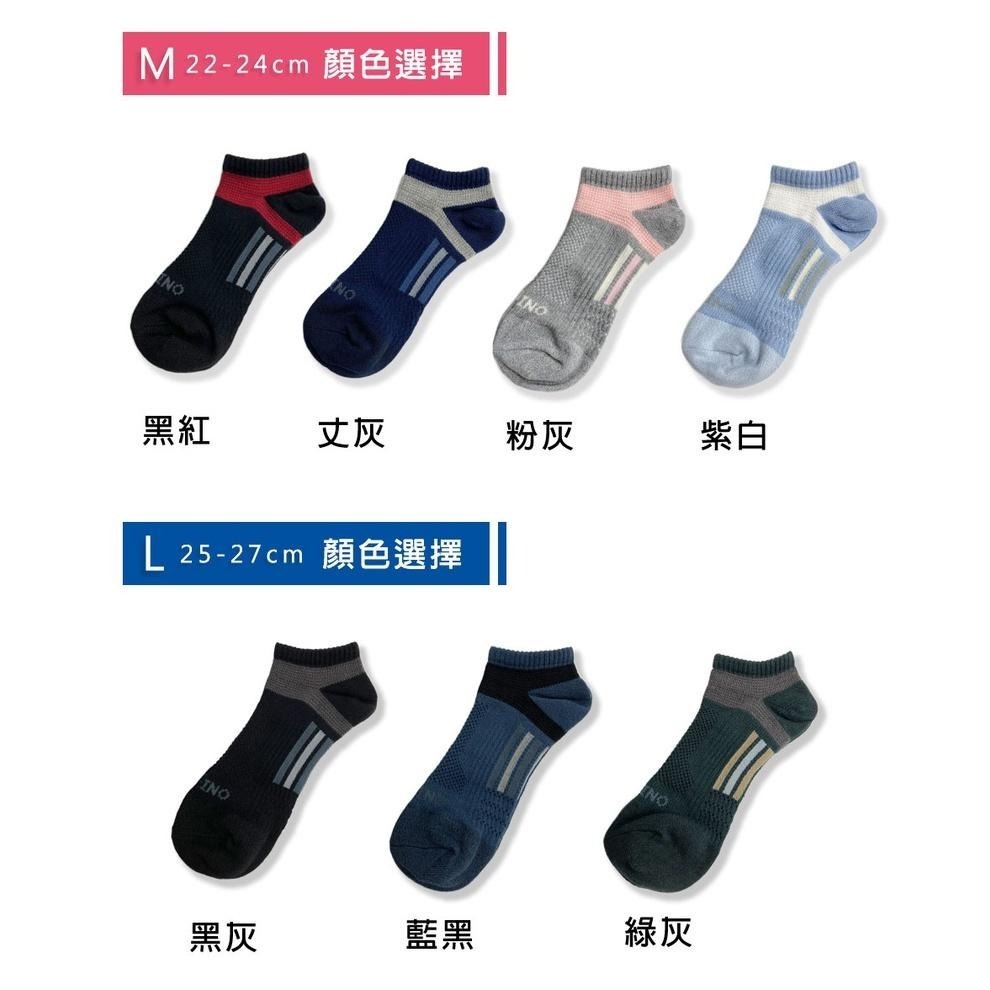 台灣製~測試合格【MORINO 抗菌腳踝足弓加強船襪】襪子 抗菌 吸汗 透氣 足弓加強 船襪 網格 除臭襪【LD579】-細節圖8