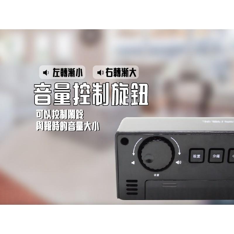 【A-ONE 金吉星LCD語音報時鬧鐘】鬧鐘 整點報時 貪睡 LCD顯屏 TG-081【LD173】-細節圖5