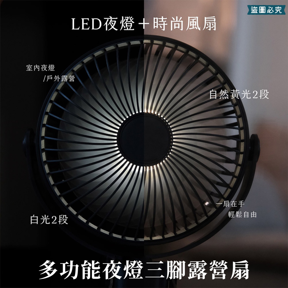 【Romeo 清涼靜音風扇】風扇 小風扇 手持風扇 桌立風扇 露營 附支架 羅密歐 電風扇 手持 【LD1005】-細節圖5