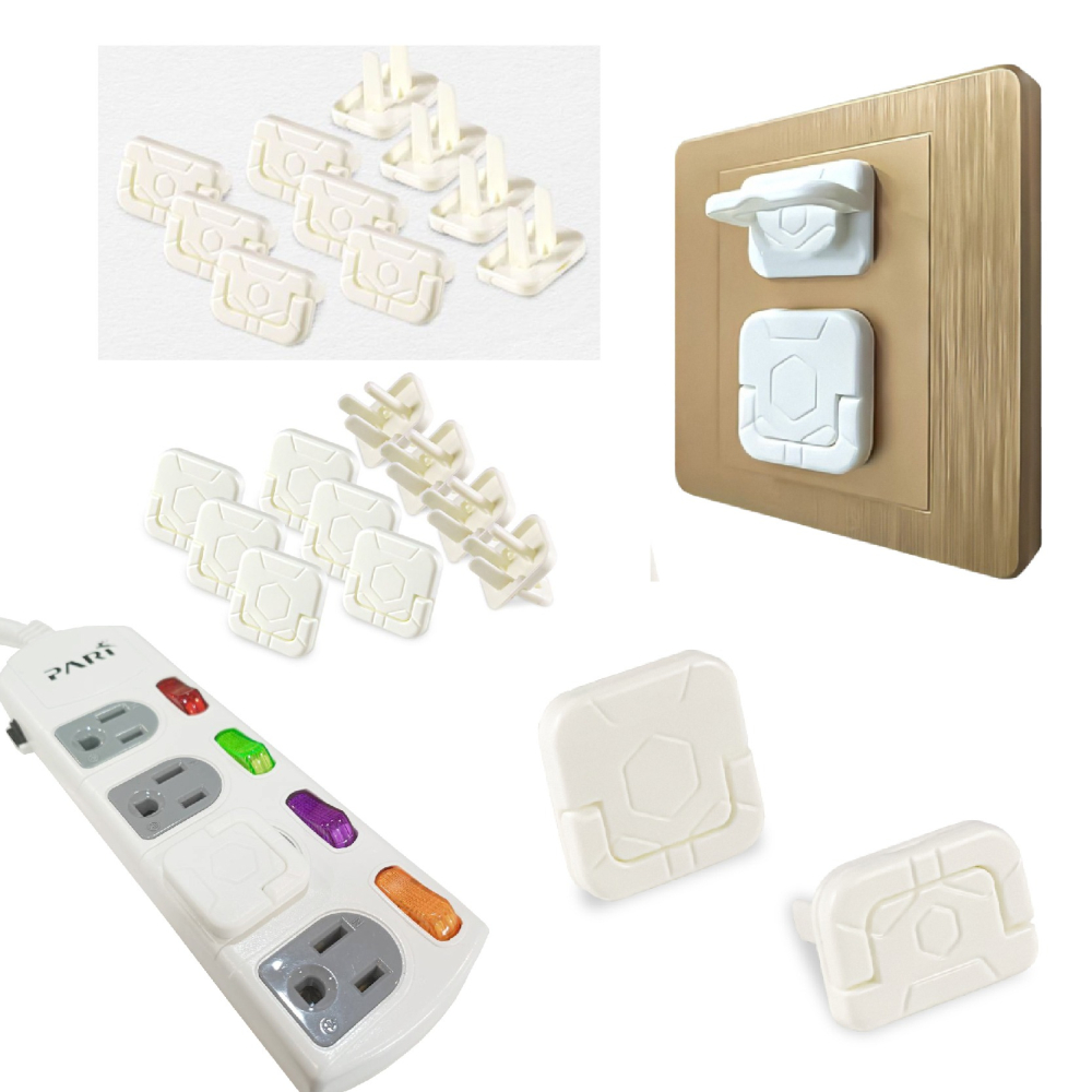 【POLYWELL 電源插座保護蓋】防潮 防塵 寶寶安全 防觸電 提手 保護蓋 牆上插座 排插 防誤觸【LD1087】-細節圖2