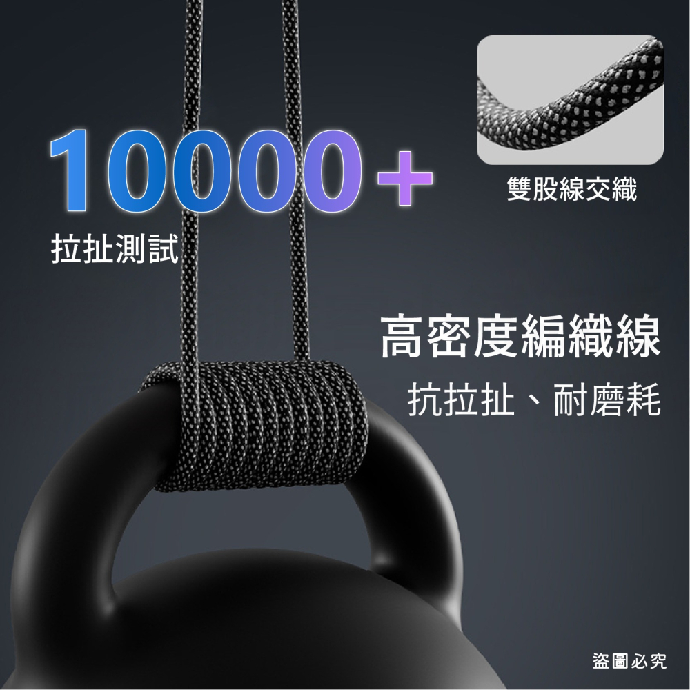 【POLYWELL 磁吸收納PD快充線】鋁合金 編織線 磁吸收納線 適用iPhone15 快充線【LD1097】-細節圖4