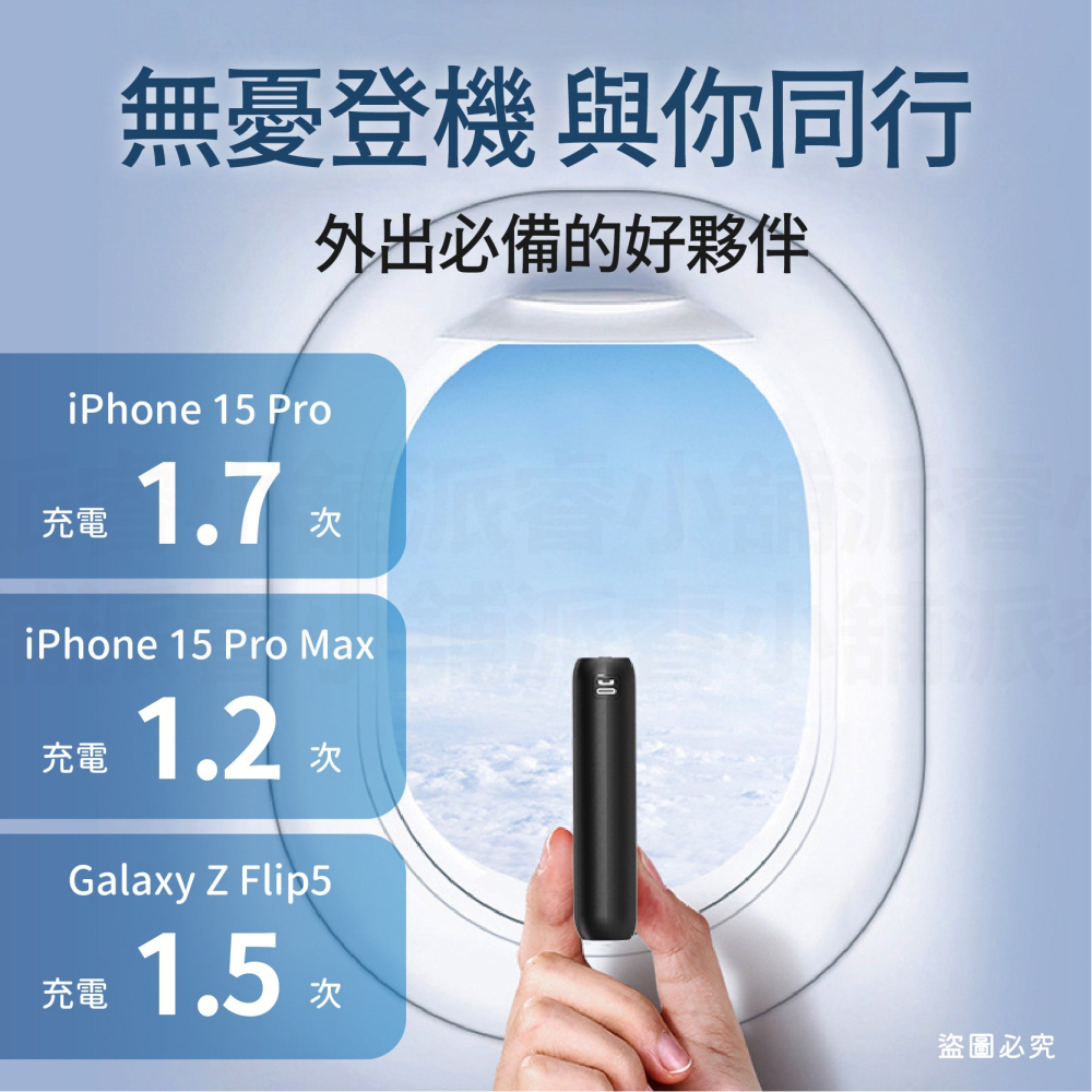 【POLYWELL  雙向快充行動電源 10000mAh】 行動電源 充電器 Type-C 外出必備【LD1100】-細節圖5