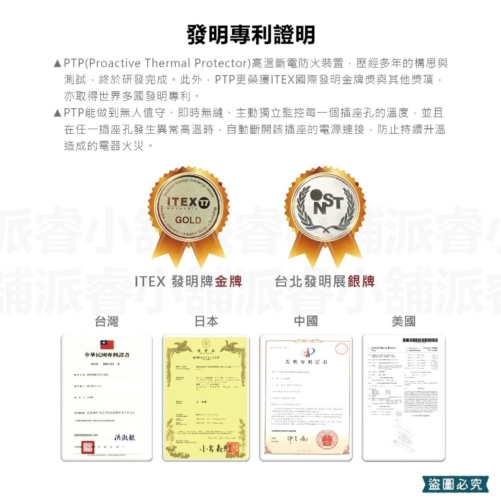 【安全達人 PTP多款分接器】自動斷電 快充 兒童保護蓋 壁插 分接器 防火材質 PD+QC 20W【LD1104】-細節圖7