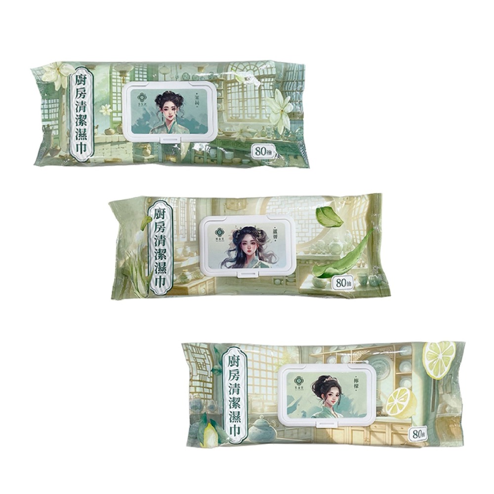 【棠品居 廚房清潔濕紙巾】廚房紙巾 清潔濕紙巾 濕紙巾 用去汙巾 廚房清潔【LD1153】-細節圖2